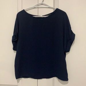 *3 for $21* Like new Dynamite navy blouse